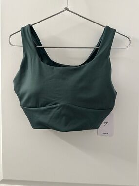 Gymshark LONGLINE SPORTS BRA | Green | L